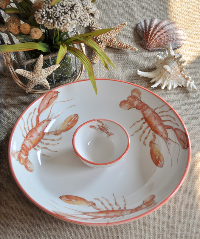 Lobster Dinnerware from Abbiamo Tutto