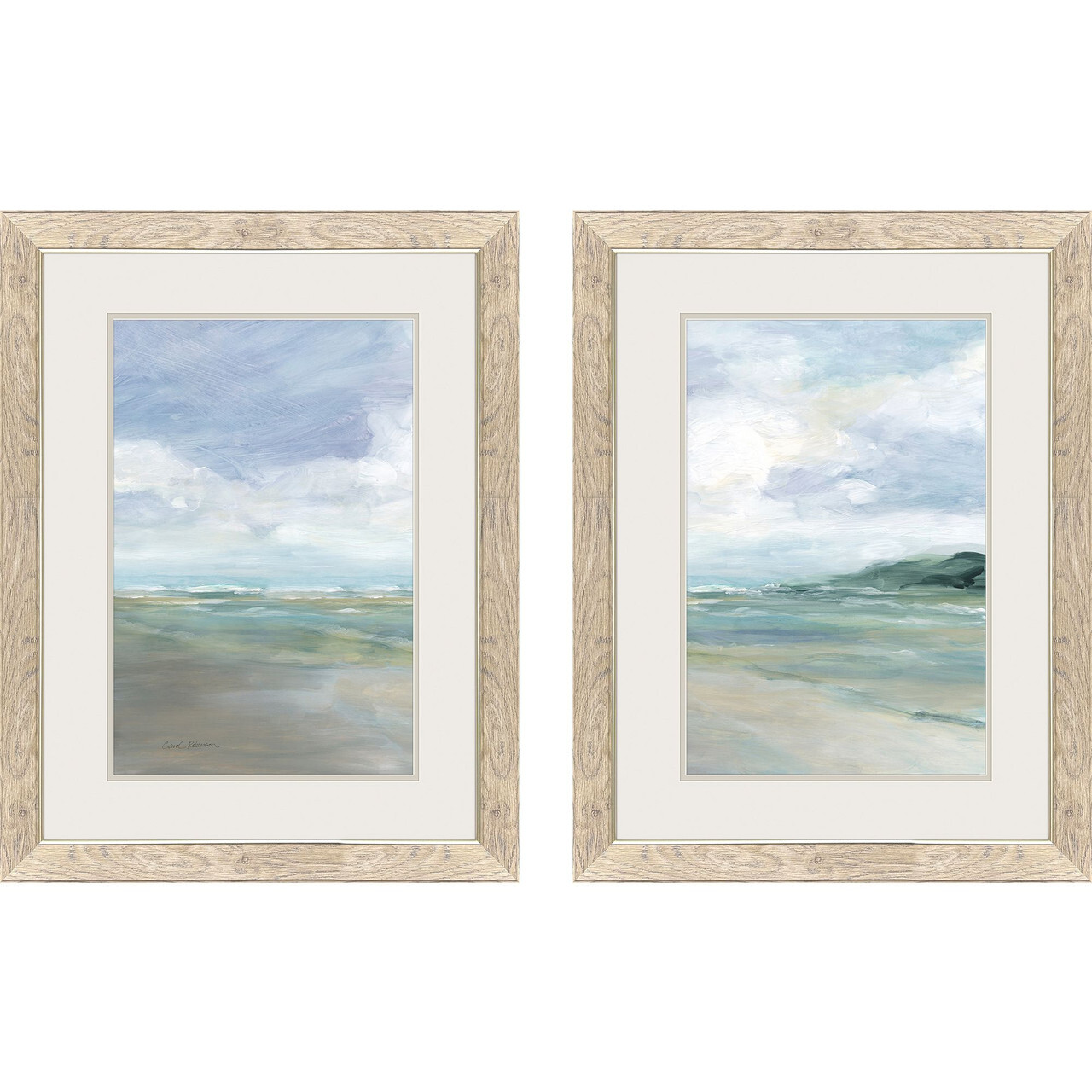 Ocean Mist and Sandy Beaches Art Image