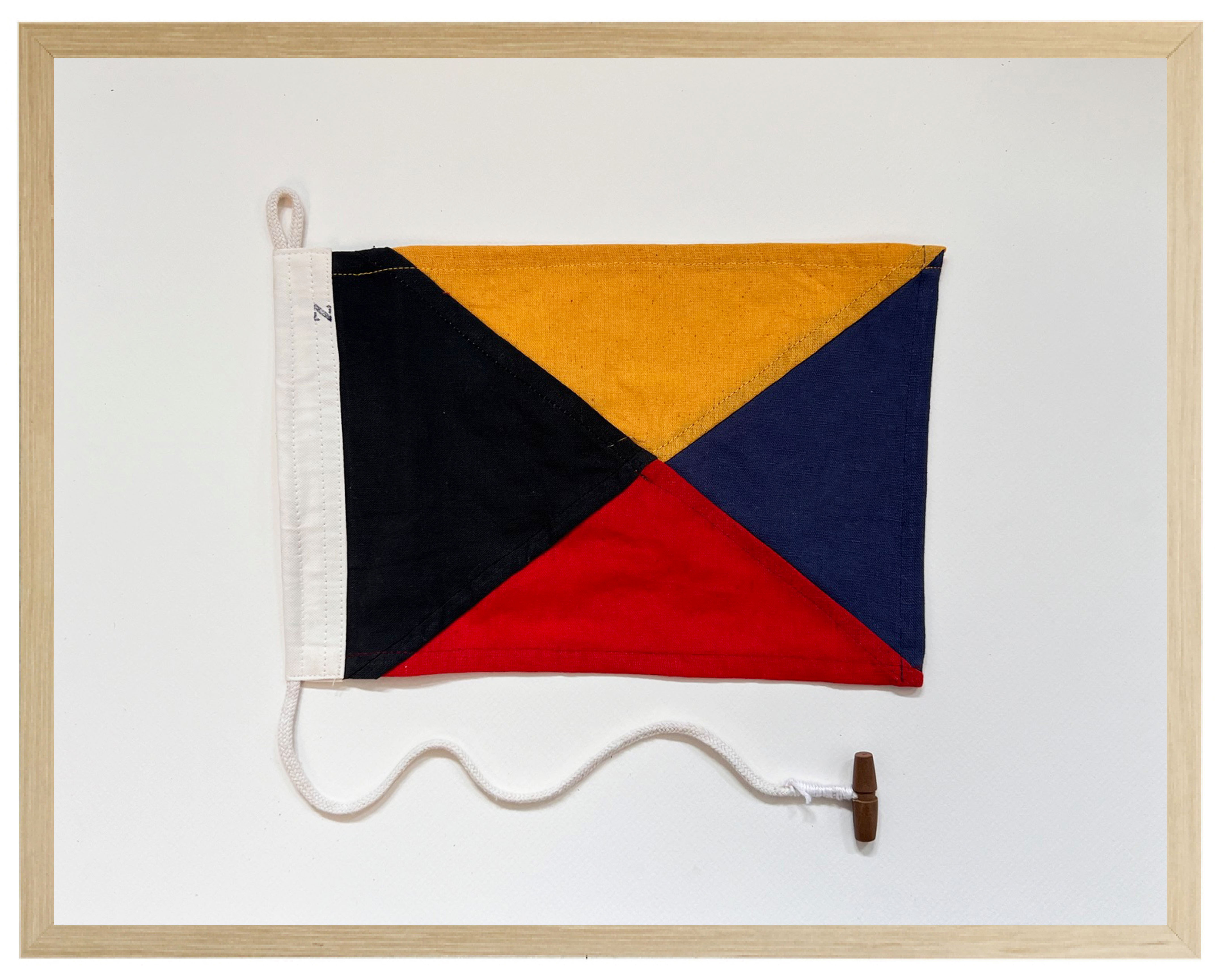 Signal Flag Art for Letter Z