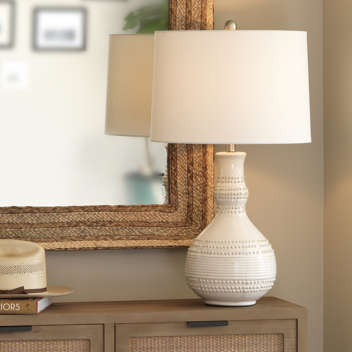 Gorgeous Lighting, Jamie Young Catalina Wave Table Lamp