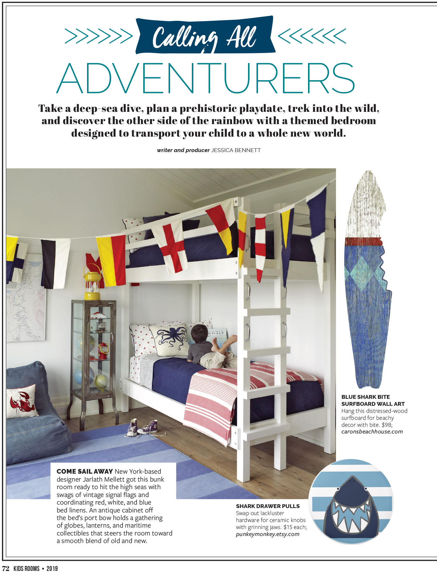 Adventurer Kids Bedroom Idea Caron S Beach House