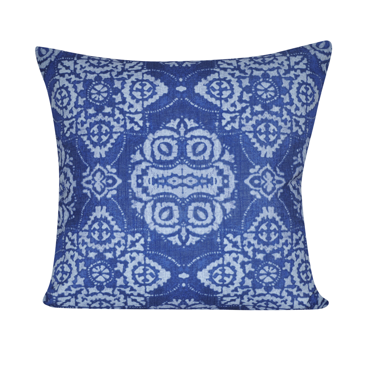 Blue Batik Pillow