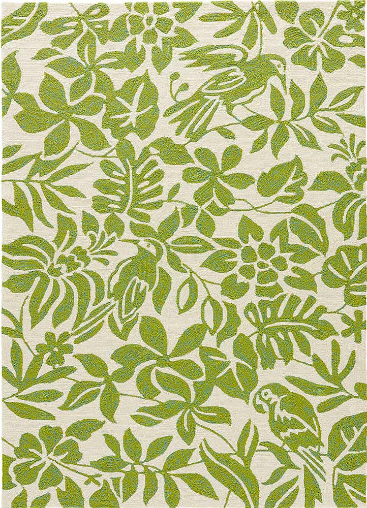 Citron Kokomo Tropical Area Rug