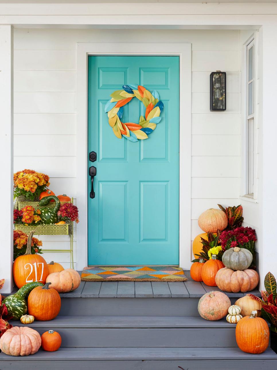  Fall  at the Beach Front  Door  Ideas  Caron s Beach House