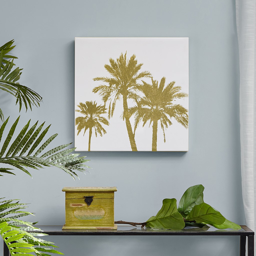 Gold Palms Wall Art