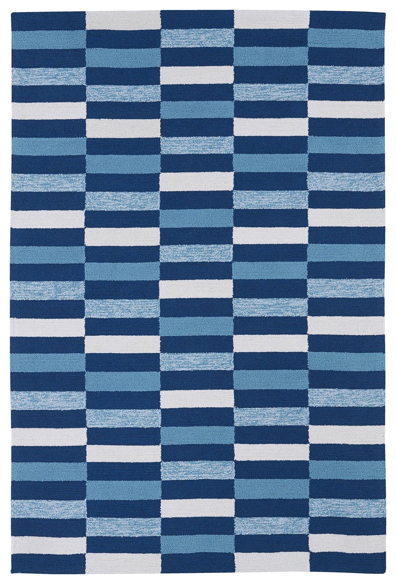 Blue Modern Retreat Rug