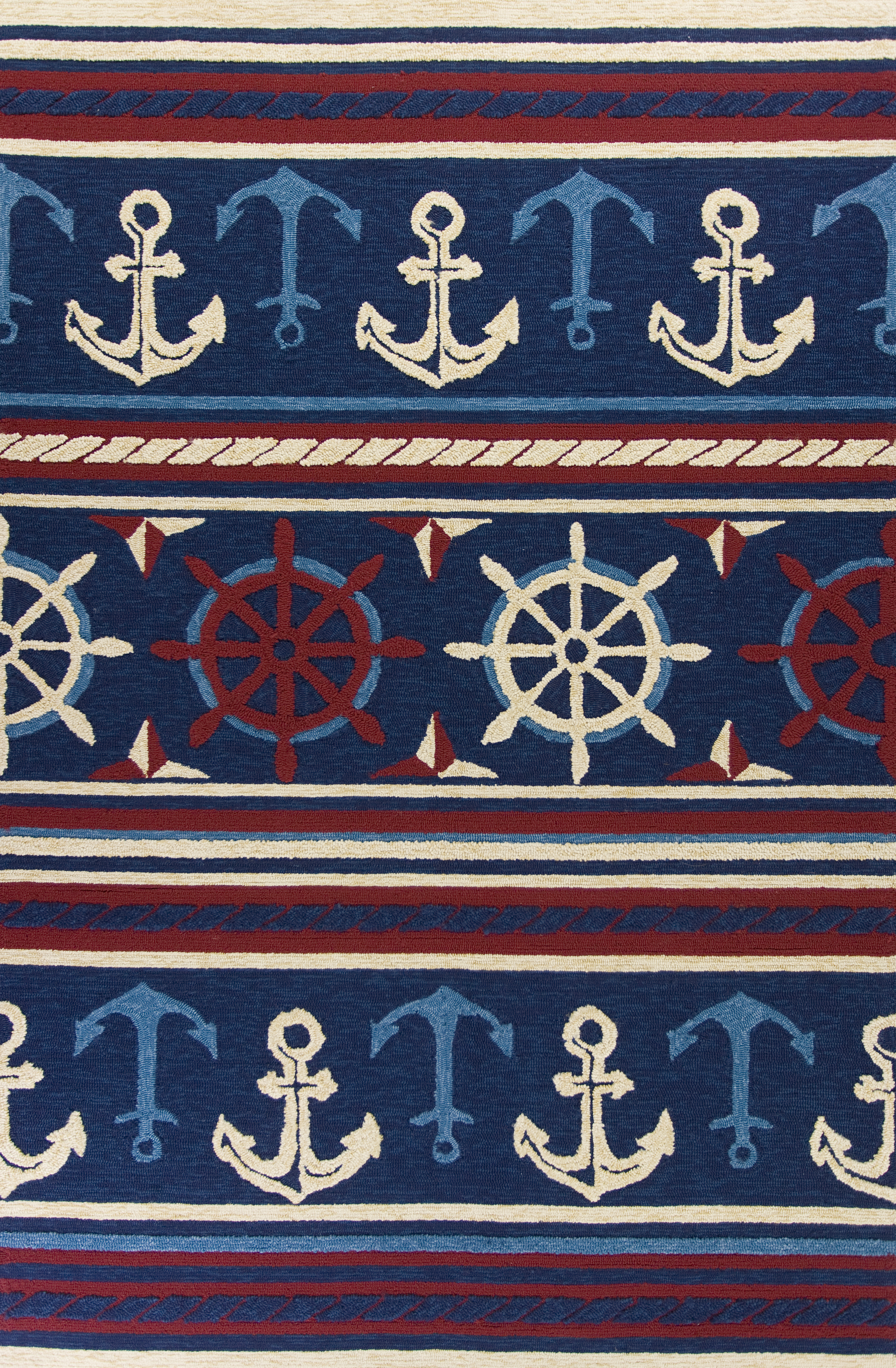 Navy Nautical Rug