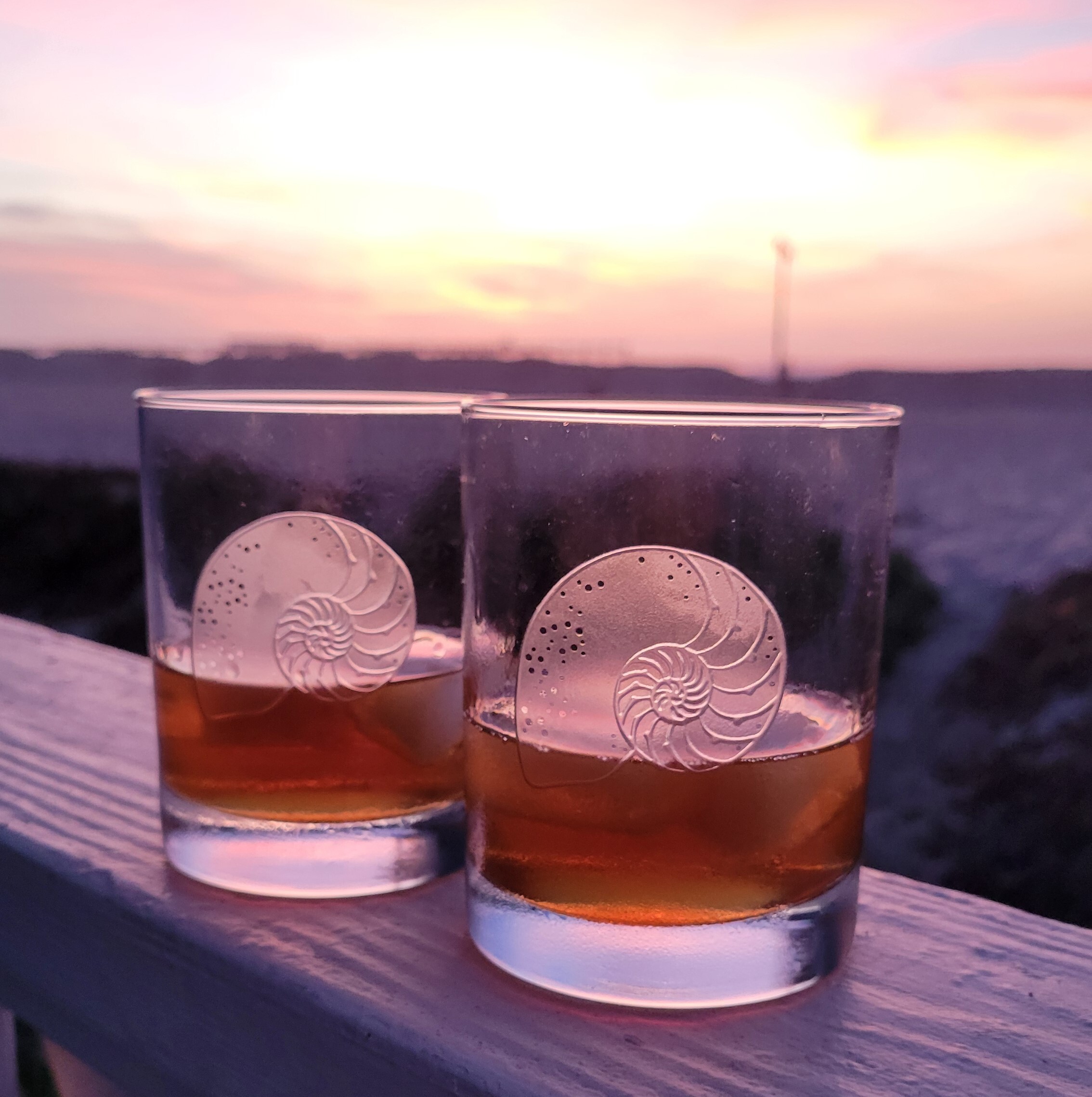 sunset in San Diego with Nautilus Glasses sunset in San Diego with Nautilus Glasses