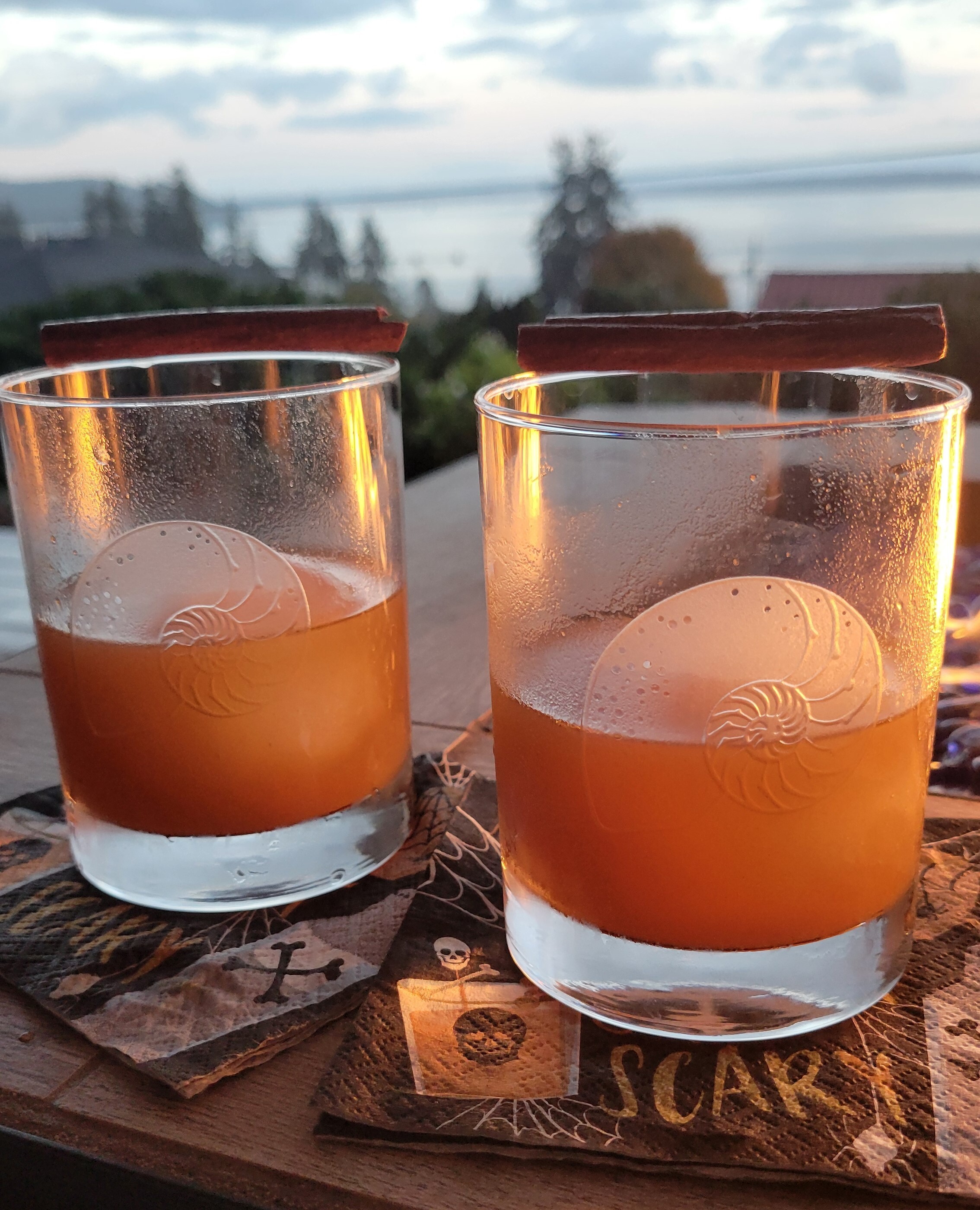 Nautilus Shell DOF Glasses with Dracula Dram 2 Nautilus Shell DOF Glasses with Dracula Dram on deci