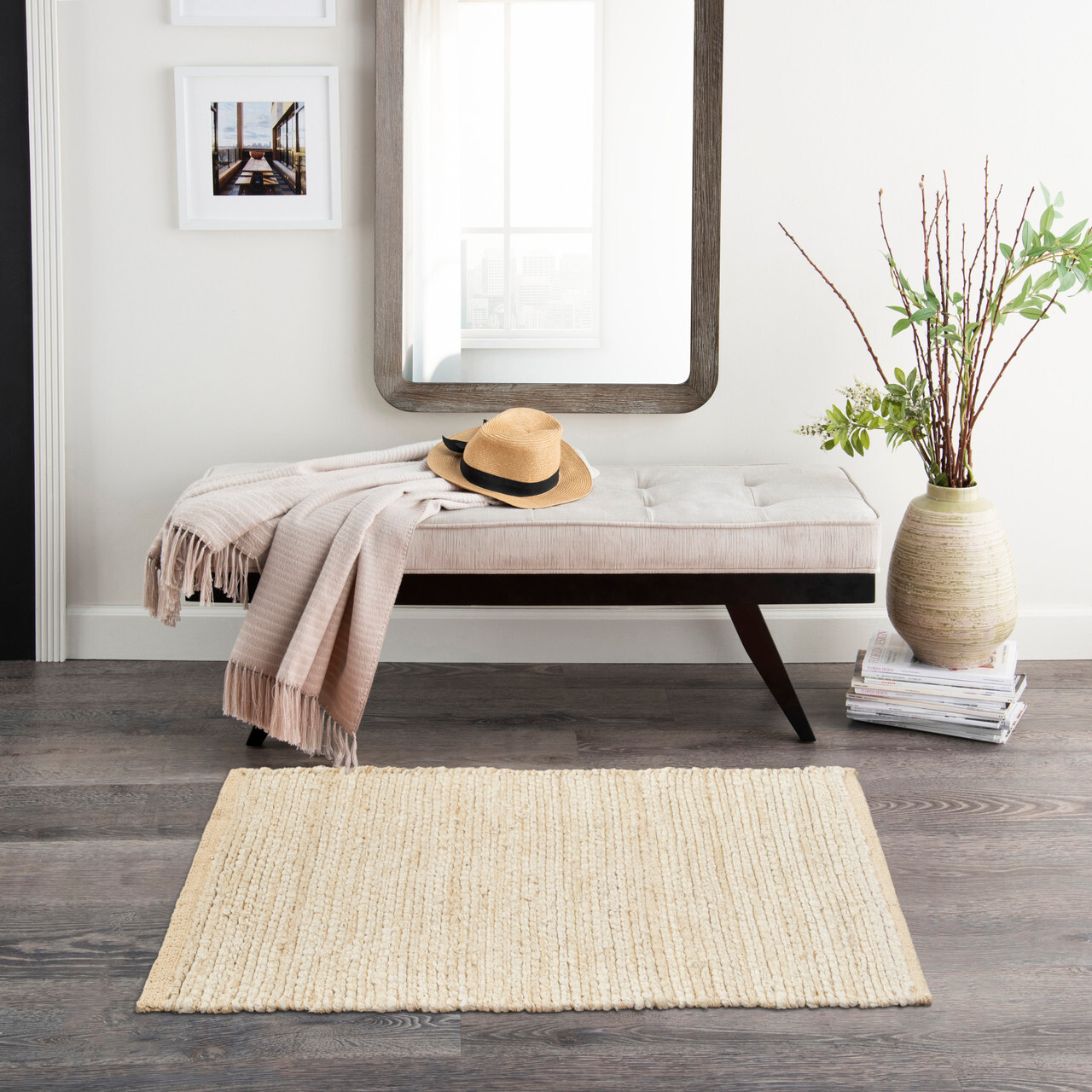 The Algarve Ivory Jute Rug