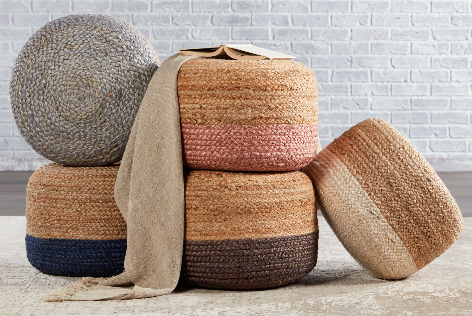 Caron's Beach House - Pouf Collection