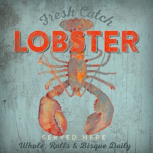 Fresh Catch Lobster Art