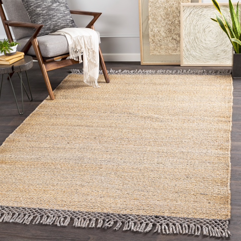 South Harbor Charcoal Jute Area Rug