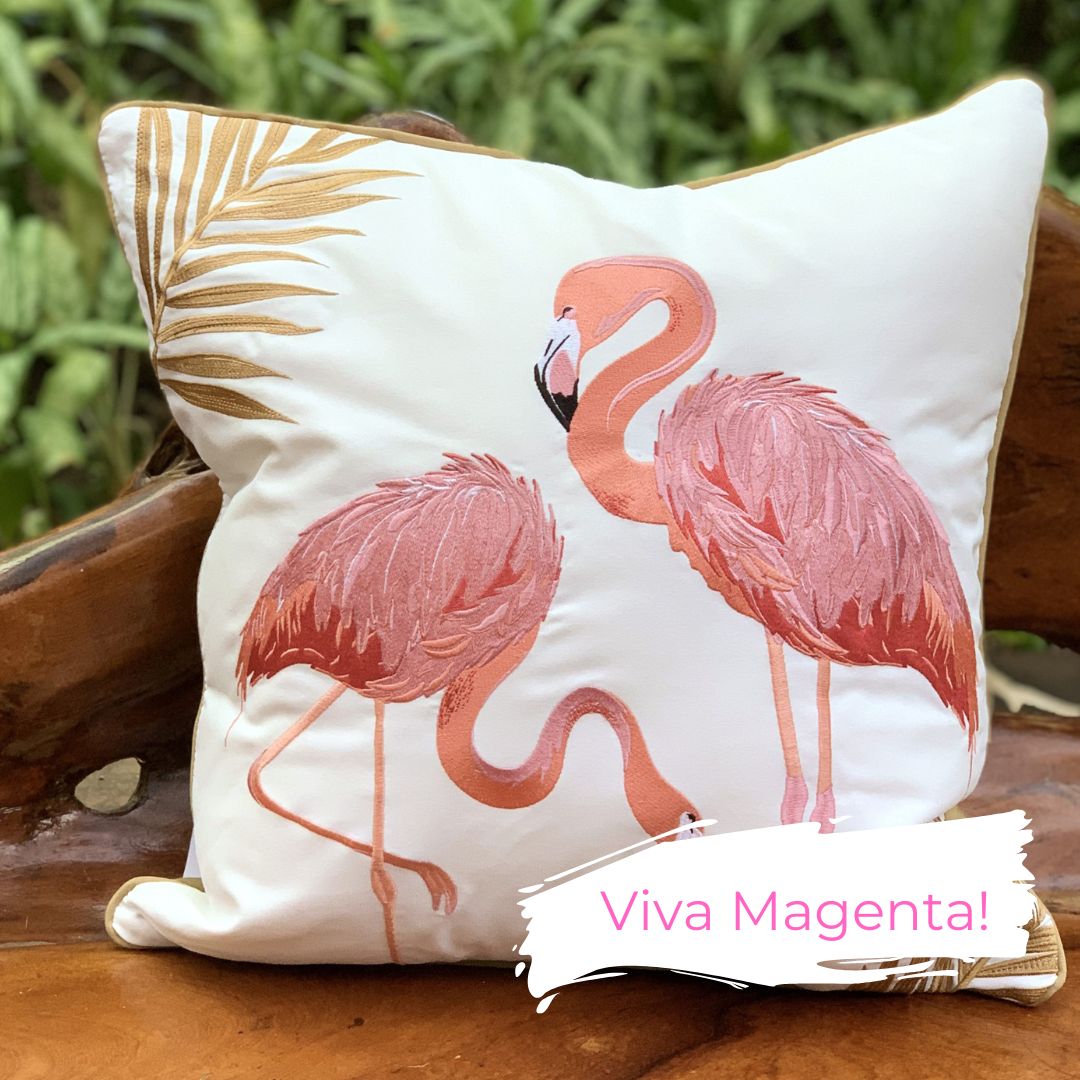 New Pillow Collection - Viva Magenta
