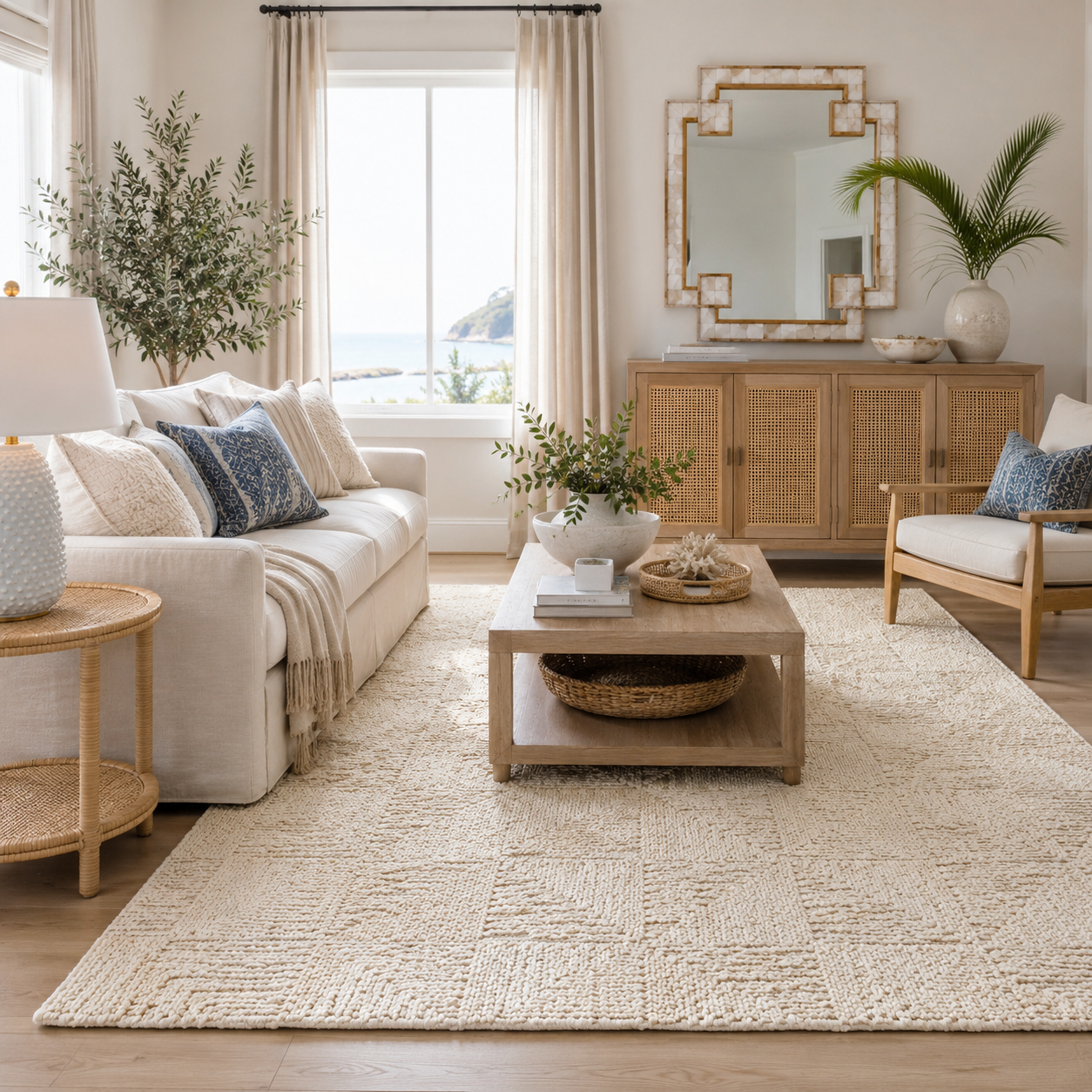 Rug Layout Example for smaller space